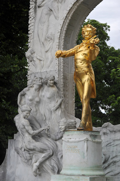 Johann Strauss Monument, Stadtpark Wien