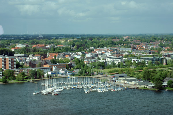 View from the Wikingturm, Schleswig