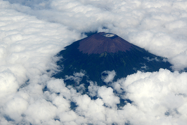 Volcano, Eastern Java, Indonesia