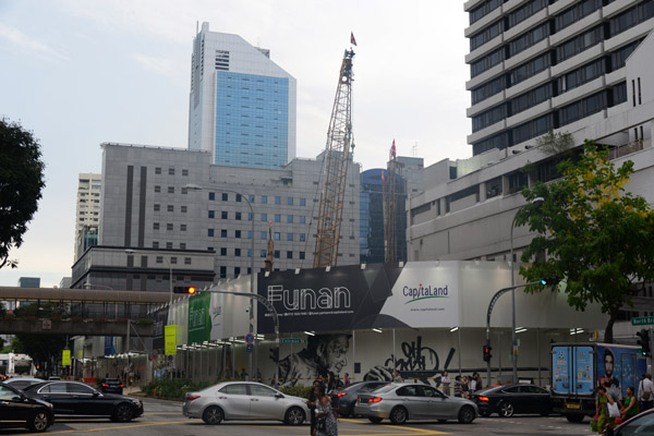 Funan Center Reconstruction in 2017