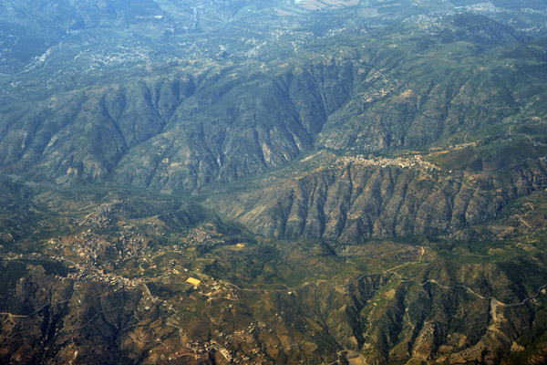 Mountain villages between Algiers and Constantine, Algeria