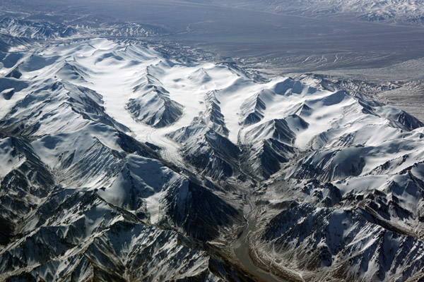 Touming Mengke Glacier, Qilian Mountains, Gansu Province, China