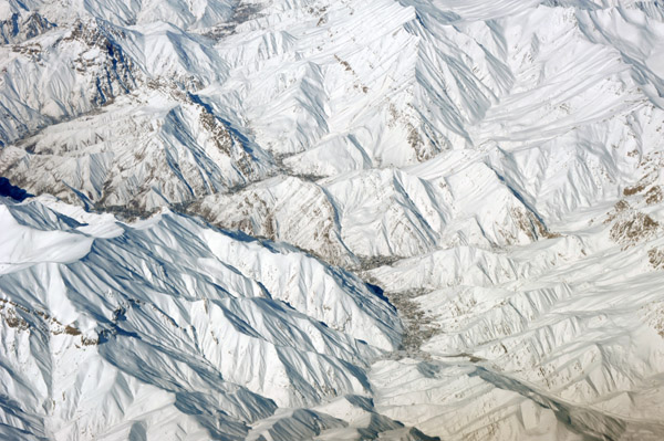 Alborz Mountains leading to the Caspian coast, Iran