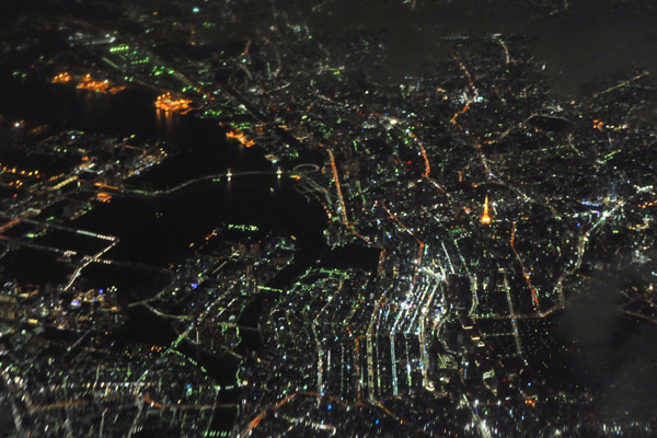 Tokyo, Japan, at night