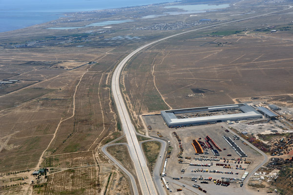 Zigh Airport Highway linking the airport to Baku, Azerbaijan