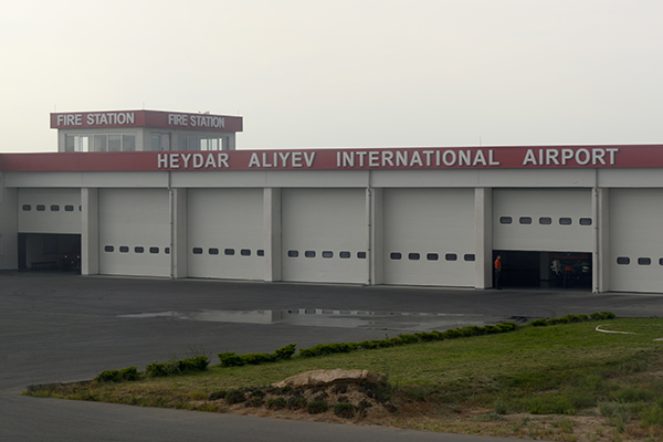 Fire Station at Baku Heydar Aliyev International Airport, Azerbaijan