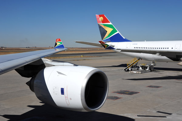 South African Airways at Johannesburg