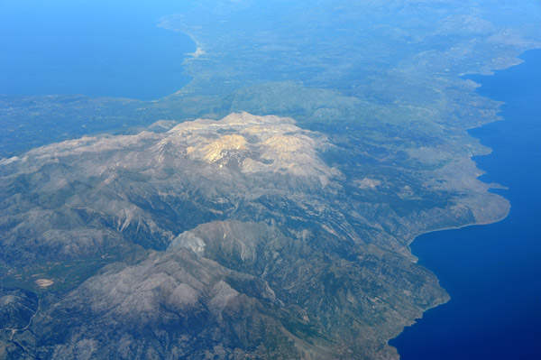 Mount Pakhnes (2453m/8047ft), western Crete 