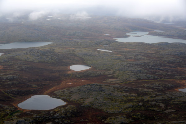 Approach to Kangerlussuaq, Greenland, on an Air North charter from Ottawa via Iqaluit