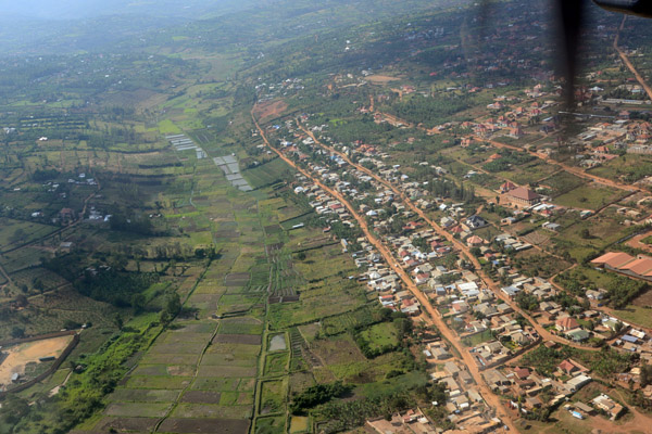Landing in Kigali, Rwanda