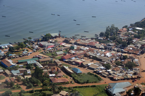 Kigungu on Lake Victoria departing Entebbe, Uganda