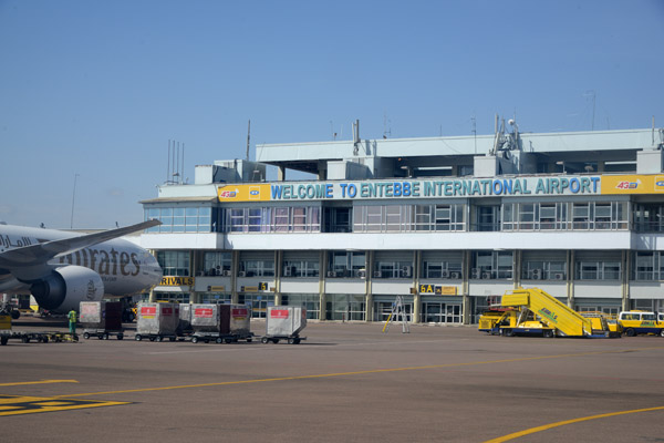 Nearby Entebbe International Airport, Uganda