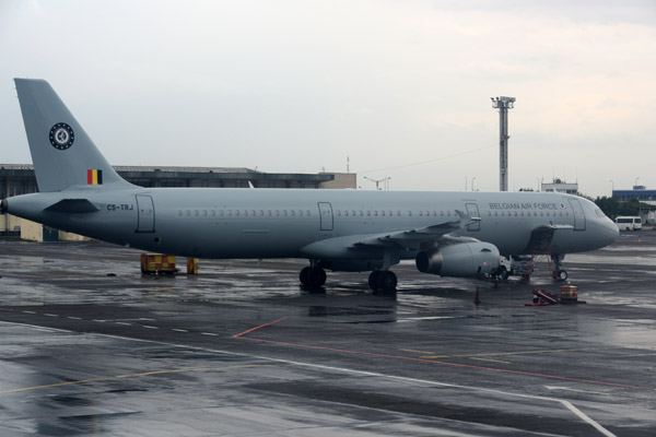 Belgian Air Force A321 (CS-TRJ) at Tbilisi, Georgia