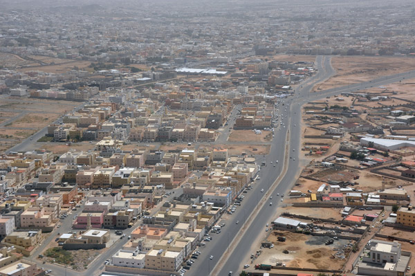 Landing Rwy 7 at Taif, Saudi Arabia