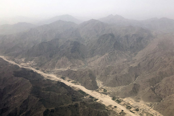 Descent for Taif, Saudi Arabia