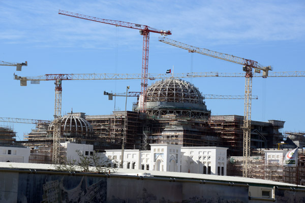 New UAE Presidential Palace under construction
