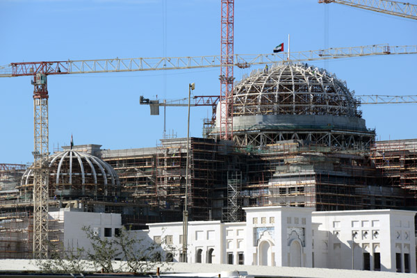 New UAE Presidential Palace under construction