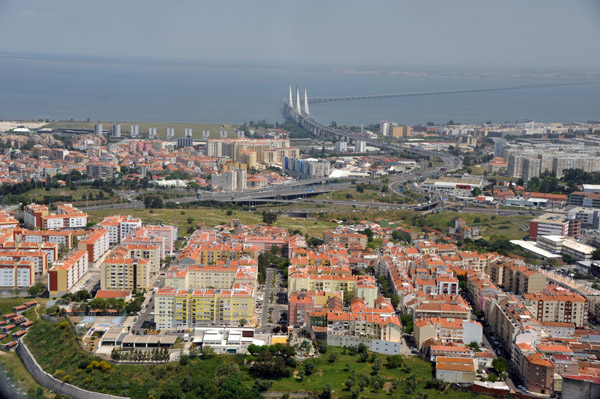 Sacavm & Vasco da Gama Bridge, Lisbon, Portugal