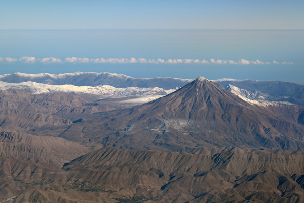 Mount Damavand (5670m/18602ft), Iran