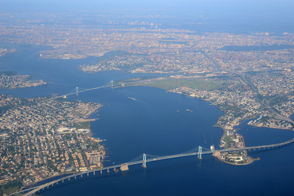 Throgs Neck and Whitestone Bridges, Queens and the BronxNY