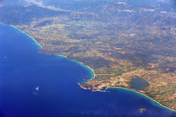 Arbatax, on the east coast of Sardinia, Italy