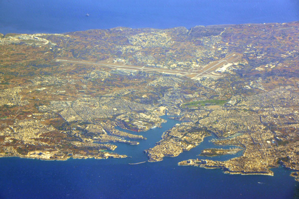 Valetta and Luqa Airport, Malta