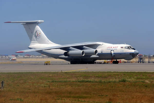 Silk Way Azerbaijan Cargo IL-76 at GYD