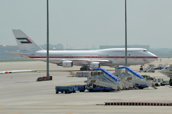 United Arab Emirates Royal B747 (A6-UAE) at PEK