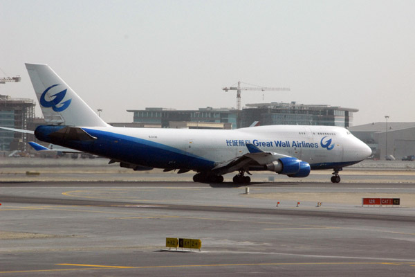 Great Wall Airlines B747 (B-2430) at DXB