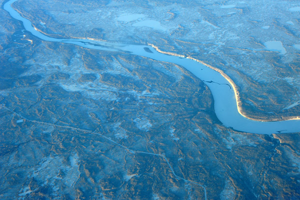 Mackenzie River near Fort Simpson, Northwest Territory