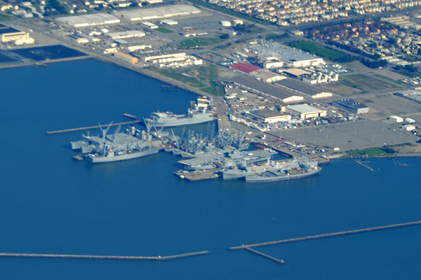 Alameda Navy Yard, San Francisco Bay, CA