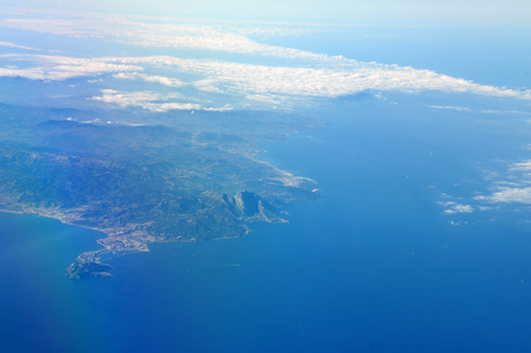 Strait of Gibraltar and the Spanish enclave of Ceuta