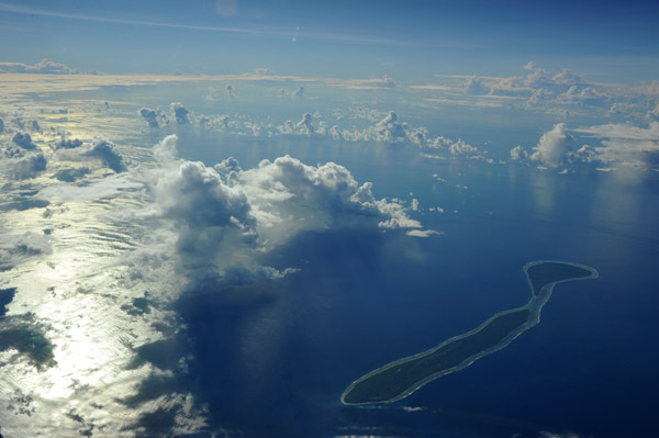 Agaléga Archipelago, 1000 km north of Mauritius