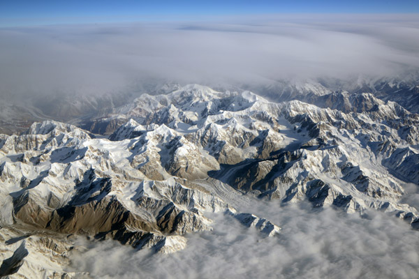 Tian Shan Mountains, Kyrgyzstan-China border