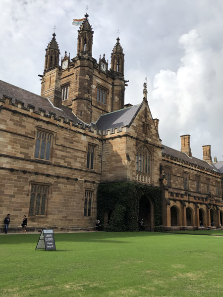 University of Sydney Quadrangle Clocktower