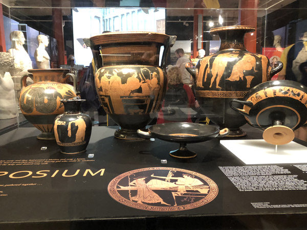 Pottery vessels of the ancient Symposium