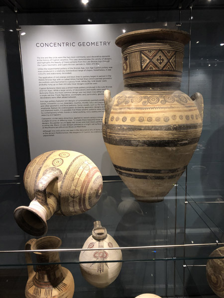 Concentric Geometry Pottery, Iron Age Cyprus (1050-475 BC)