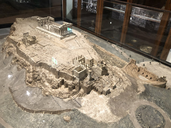 Model of the Athenian Acropolis, Nicholson Museum