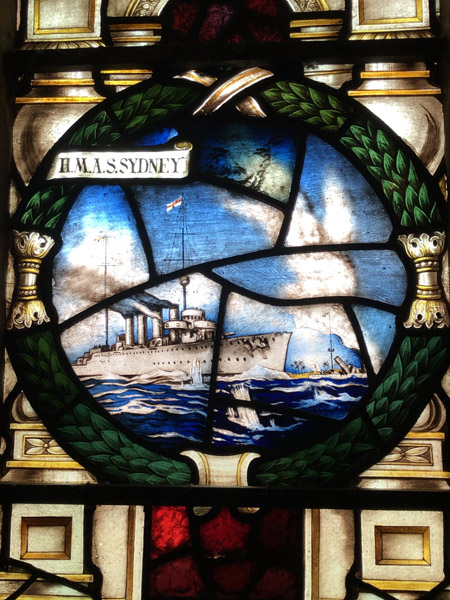 Stained Glass - HMAS Sydney, University of Sydney