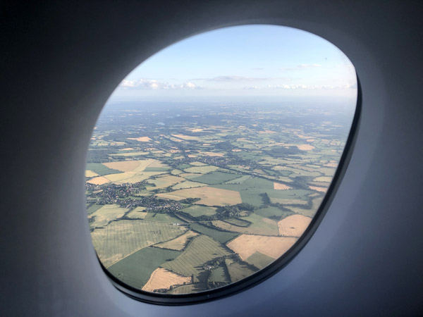 Schleswig-Holstein farmland landing in Hamburg, Germany