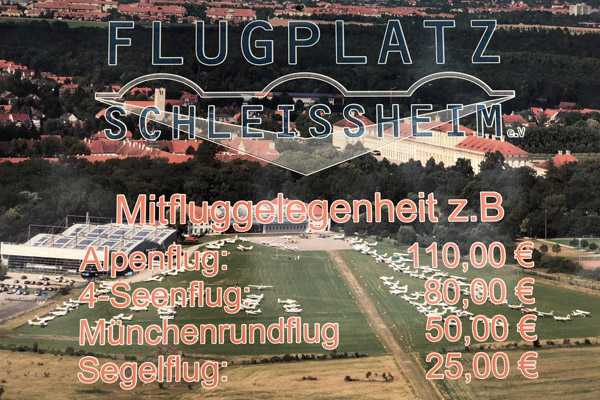 Flugplatz Schleissheim tour rates