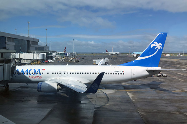 Samoa Airways A320 (I-NEOS) at AKL