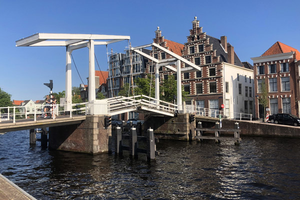 Gravestenenbrug over the Spaarne, Haarlem