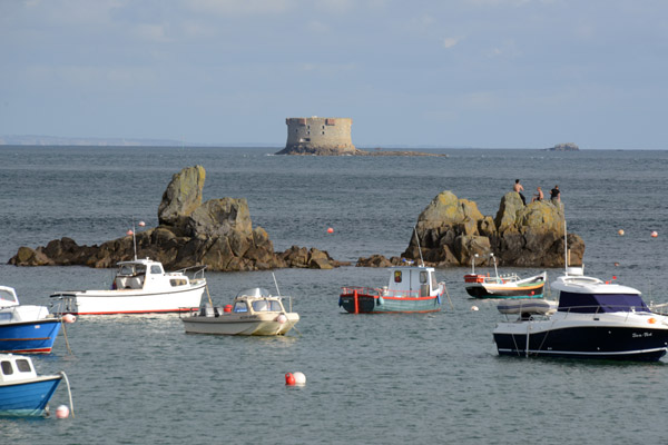 Fortified islet off Bordeaux Harbour, Vale Parish, Guernsey