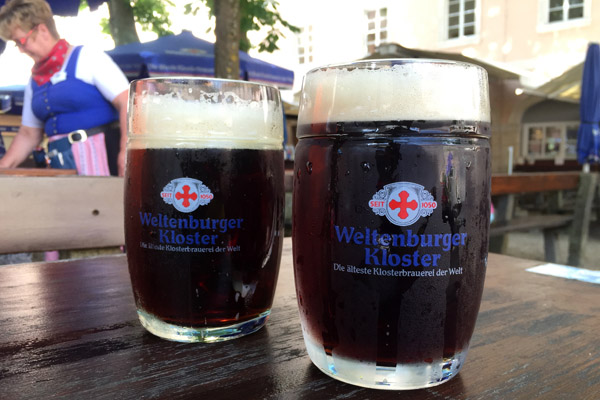 Kloster Weltenburg's Barock Dunkel award winning dark beer