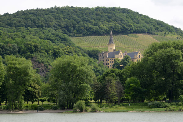 Schloss Arenfels, Bad Hnnigen, on the Right Bank of the Rhine