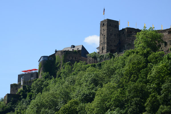 Burg Rheinfels managed to repel the troops of Louis XIV in 1692 during the Pflzischen Erbfolgekrieg (9 Years' War)