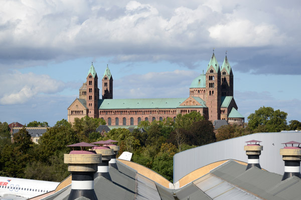 Speyer Cathedral from the Technik Museum Speyer