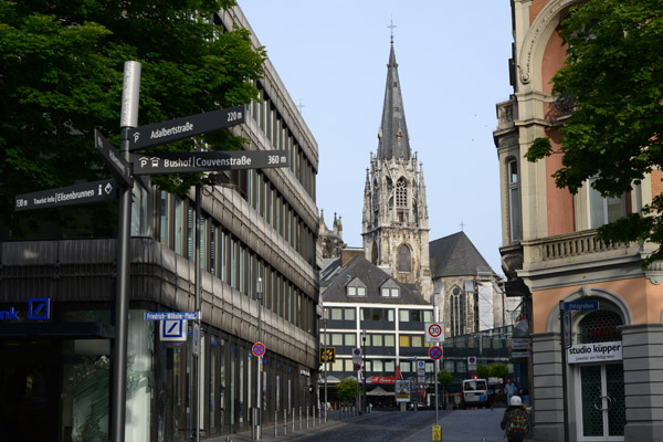St.-Foillan-Kirche from Friedrich-Wilhelm-Platz, Aachen