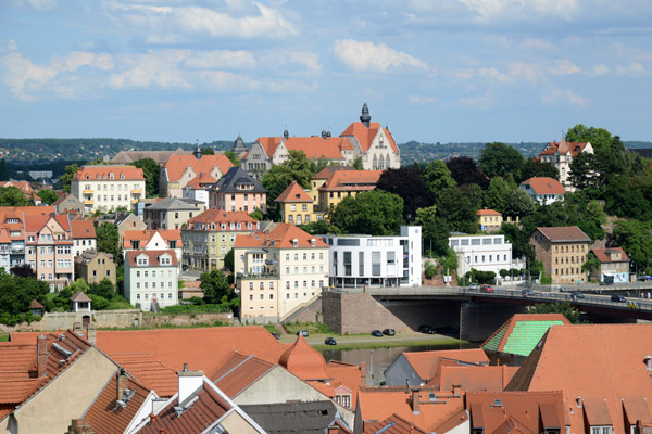 View from the Schlobrcke, Meien